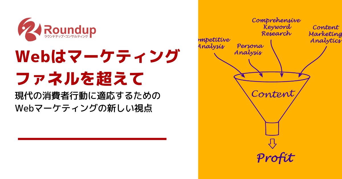 Web戦略においてマーケティングファネルは現実に沿っていないかもしれない