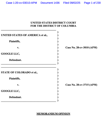 UNITED STATES DISTRICT COURT FOR THE DISTRICT OF COLUMBIA