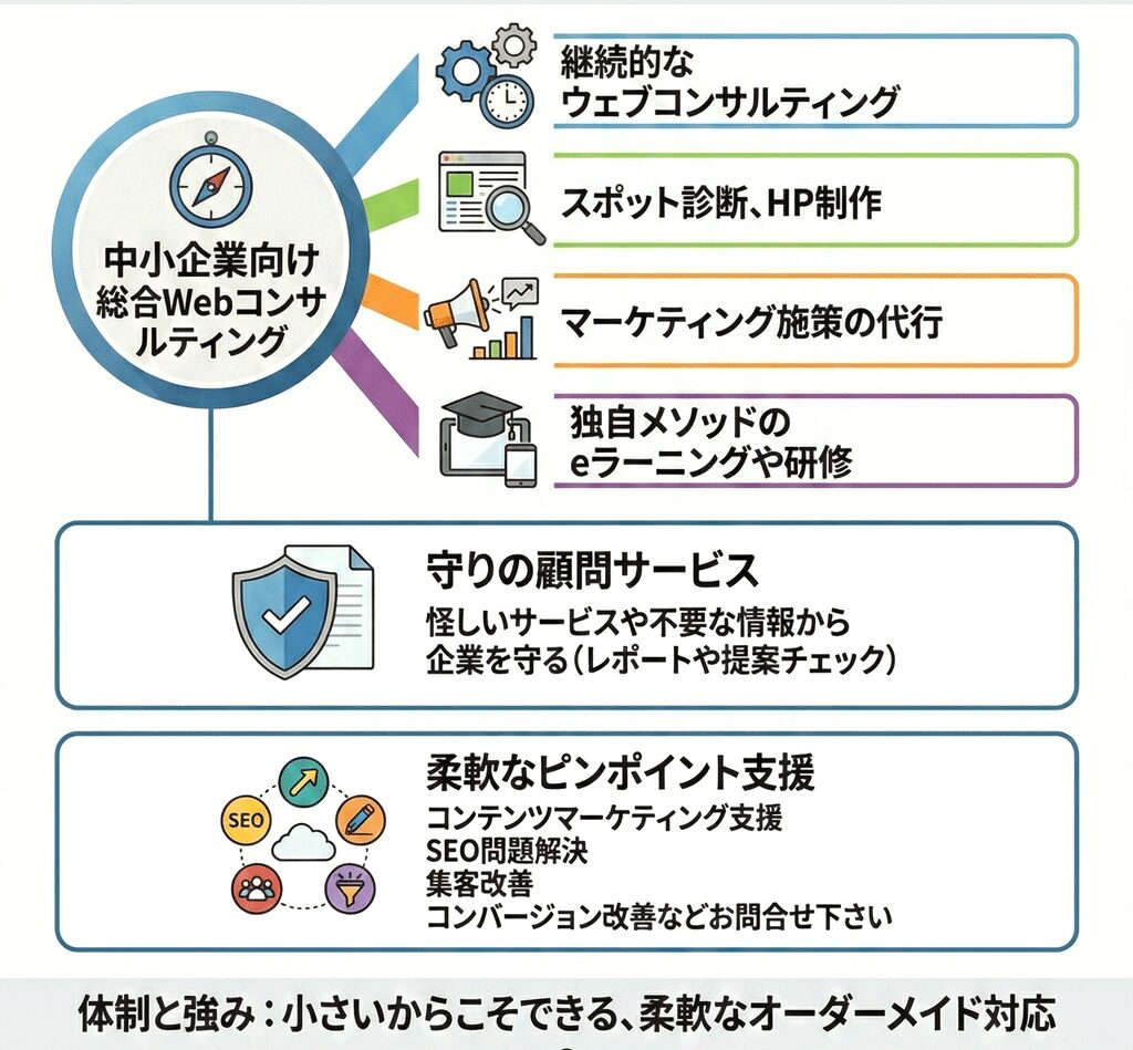 ラウンドナップWebコンサルティングサービス概要