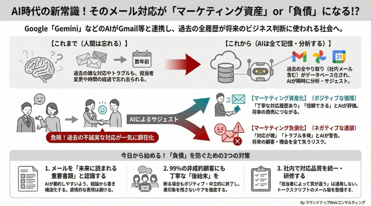 第585回：Gmail×AIで「メール営業の負債が露わになる」時代に…今すぐ対応すべき事とは
